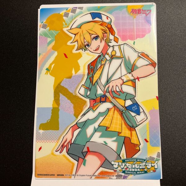 マジカルミライ2024 クリアビジュポスター 鏡音レン