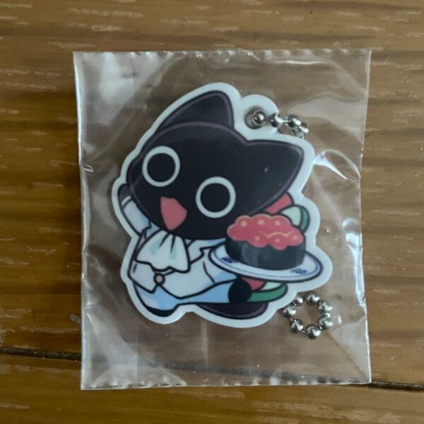 キーホルダー ラバーキーホルダー くら寿司 びっくらぽん すしペット ラバーアクセサリー ぐんかんにゃんこ