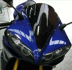 ★全国一律 送料1500円★新品未使用 YZF-R1専用 スクリーン【ブラック】2004年式 2005年式 2006年式 高品質 ABSプラスチック素材 シールド