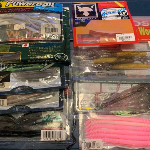 NO.564 ジャッカル LADYFISH megabass NORIESバス釣り色々開封品9点