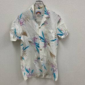 【USA製】 パラダイスファウンド アロハシャツ 総柄 PARADISE FOUND