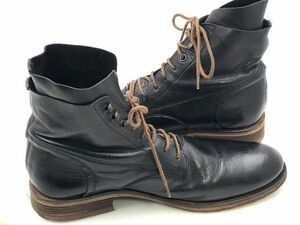 即決◆ASH アッシュ メンズ ブーツ 26.5 cm サイズ 42 レザー 本革 本皮 革靴 カジュアル ブーツ ストリート USED ブラック