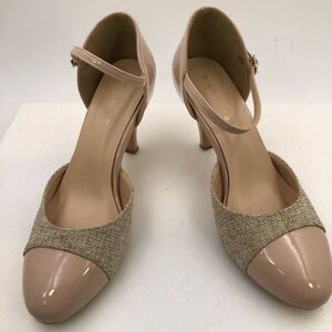  prompt decision * ankle with strap . beige pumps 24 cm lady's 