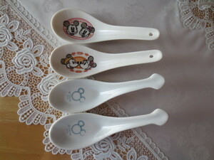 * Disney * Mickey Mouse Minnie Mouse * ceramics and porcelain spoon china spoon 