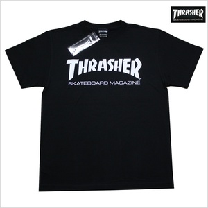 新品 THRASHER Tシャツ M スラッシャー ストリート スケボー スケーター 黒 ブラック TH8101