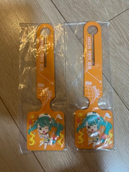 【内袋未開封】 初音ミクあそーと ~マジカルミライ2024~ B賞 ラゲッジタグ 2点セット