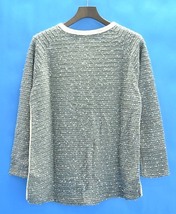 WJKW (ダブルジェーケーダブル) DUALE LAYERED RAGLAN TOP OFF WHITE 2トーン ラグラントップ ウールニット セーター_画像2