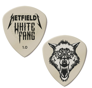 【新品】JIM Dunlop(ジムダンロップ) / HETFIELD’S WHITE FANG(ヘットフィールズ ホワイトファング) CUSTOM FLOW 1.0mm 3枚セット