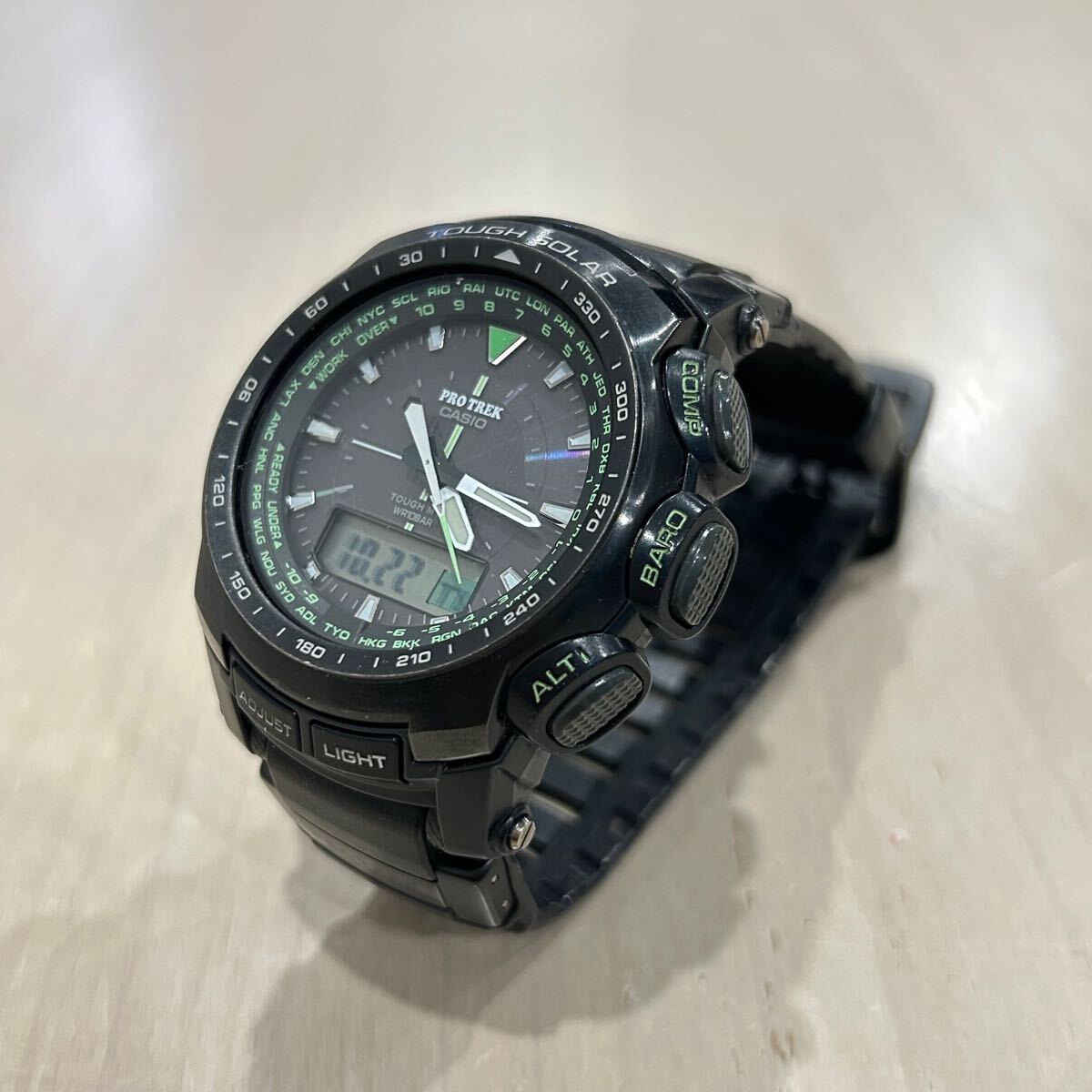 高評価の贈り物 Yahoo!オークション prw-5100」の落札相場・落札価格 -「protrek PRO TREK