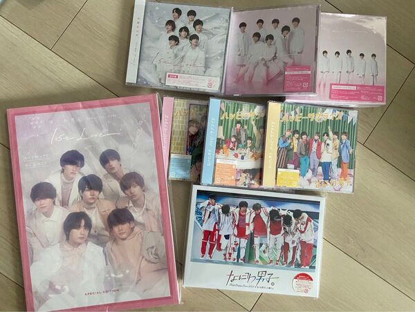 なにわ男子CD、Blu-ray、パンフレットまとめ売り