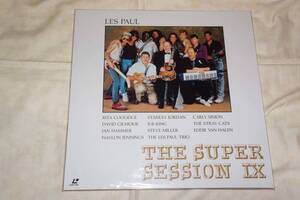 ●　THE SUPER SESSION Ⅸ 9 ●　レスポール／ヴァン・ヘイレン／デヴィッド・ギルモア／B.B. KING／スタンリー・ジョーダン／ヤン・ハマー