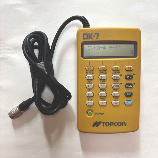 測量 測量機器 トプコン データーエントリーキーボードDK-7 未使用美品
