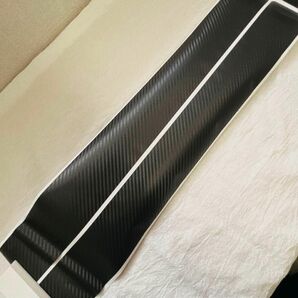 自動車保護フィルム 車 カーボン調 ステッカー 塗装保護 4個セット ブラック