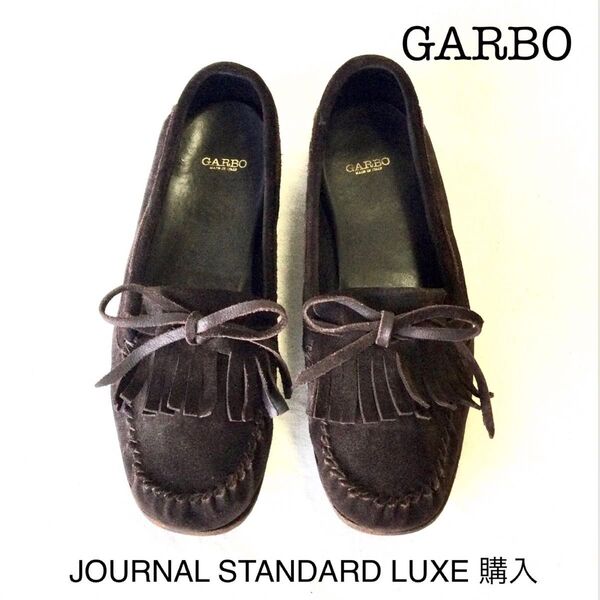 GARBO モカシン 37 フラットシューズ ジャーナルスタンダード ローファー スエード JOURNAL STANDARD