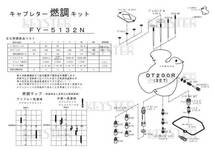 ■ FY-5132N　 DT200R　 3ET　キャブレター リペアキット 　KEYSTER　キースター　燃調キット 3_画像3