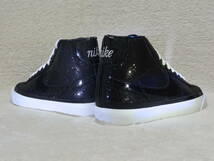 X-girl×Nike BLAZER MID 09 BLACK 24cm US7 BE@RBRICK付属 未使用新品 ベアブリック ブレザー スパンコール 黒 Xガール_画像3