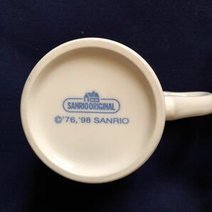 ＊レトロ＊激レア希少品 サンリオ1998年製 マイメロディ 陶器 マグカップ&タンブラー セット 当時物の画像3