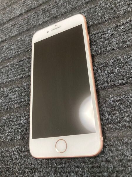 iPhone 8 ピンクローズ 64GB SIMフリー 極美品 カバー付き 本体
