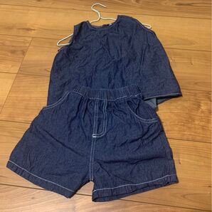 デニム セットアップ 110cm 100cm 90cm