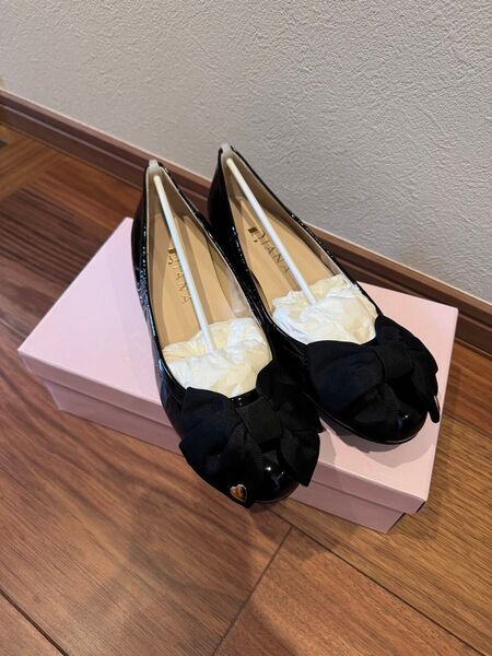 パンプス リボン 新品未使用 ダイアナ 23.5センチ
