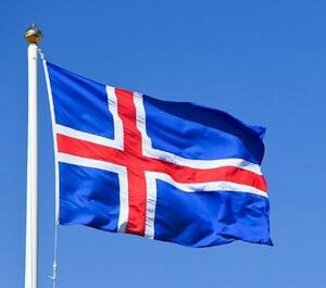 アイスランド 国旗 フラッグ 応援 送料無料 150cm x 90cm 人気 大サイズ 新品