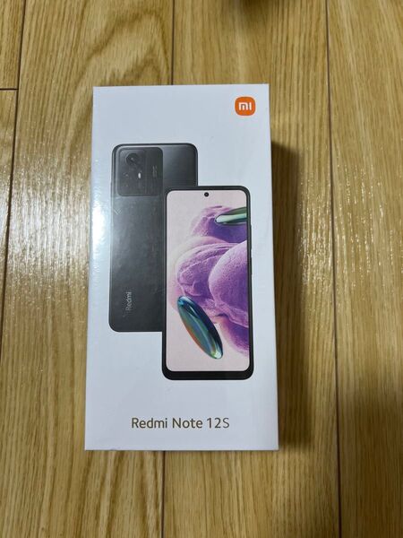 【新品】XIAOMI Redmi Note12s 8GB/256GB Black