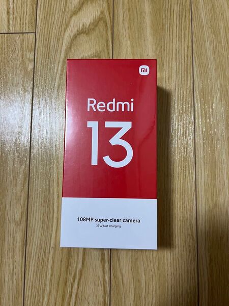 【新品】XIAOMI Redmi 13 8GB/256GB NFC