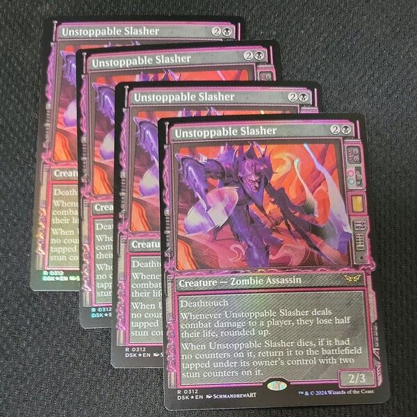 MTG 止められぬ斬鬼 英語 ショーケース Foil