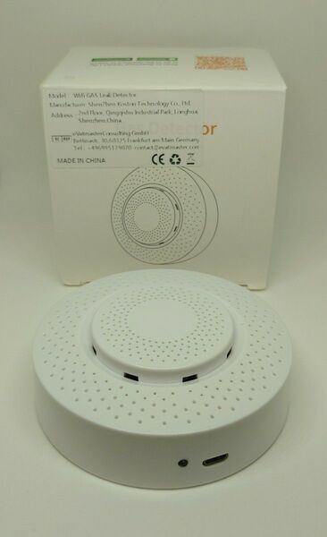【美品】Tuya/SmartLife対応 スマートガス漏れセンサー