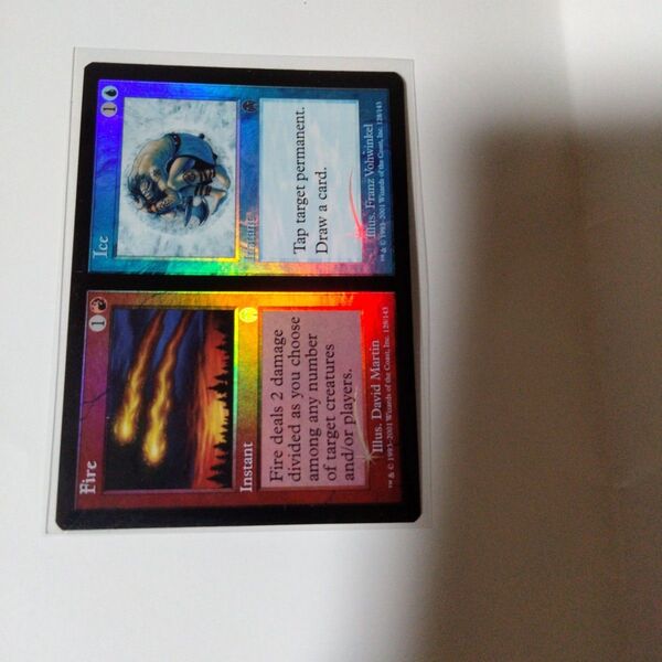 MTG 火+氷/Fire+Ice Foil 英語版 ENG APC