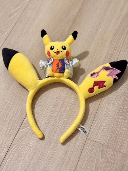 USJ ユニバ ピカチュウ ぬいぐるみ付き カチューシャ ヘッドバンド