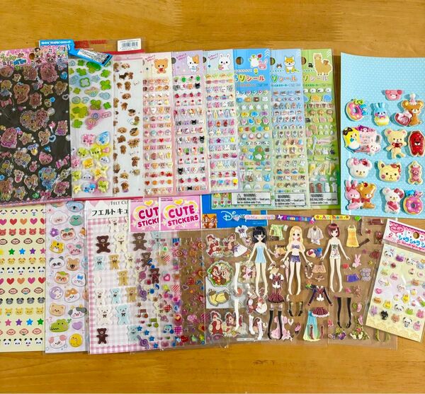 平成レトロ シールセット ぷにぷにシール 着せ替えシール 人気シールあり ぷっちもちシール