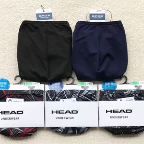 BROS&HEAD ビキニ ブリーフ Lサイズ シンプル&デザイン 5枚セット