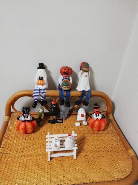 ハロウィン オーナメント お化けとかぼちゃpatyセット