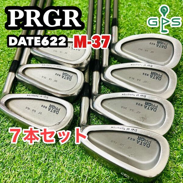 PRGR DATE 622 メンズ アイアンセット プロギア データ M37 R