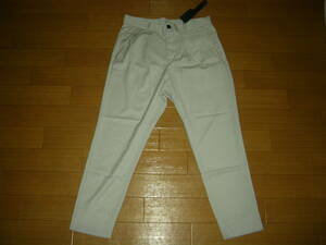  new goods shellac SHELLAC slacks 46 ash 2 two tuck pants thin regular price 19000 jpy 