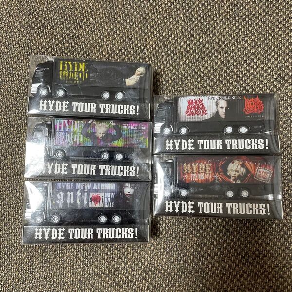 HYDE ツアートラック グッズ 5点まとめ 新品未開封