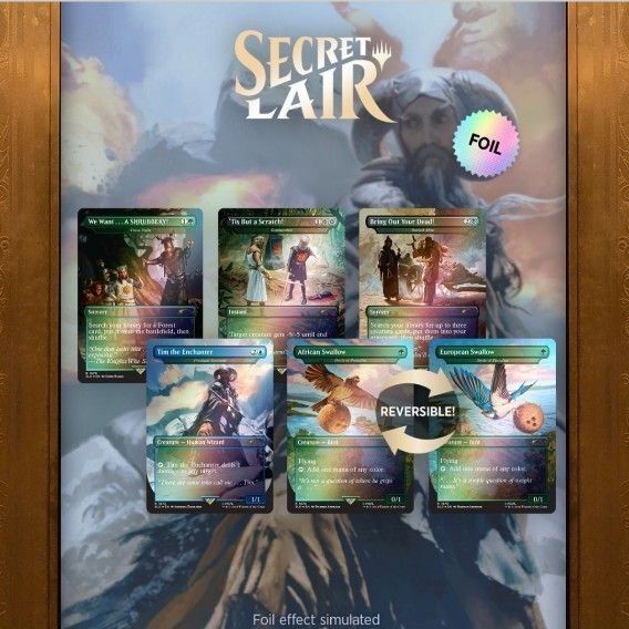 【新品未開封】MTG シークレットレイヤーモンティ・パイソン・Vol. 1