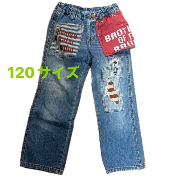 ジーンズ ボーイズファッション デニム ボトムス 120サイズ デニムパンツ ストリート