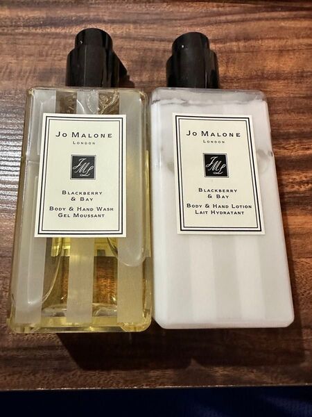 【新品未使用正規品】Jo Malone ジョーマローン ブラックベリー&ベイ ボディ&ハンド ウォッシュとローションセット