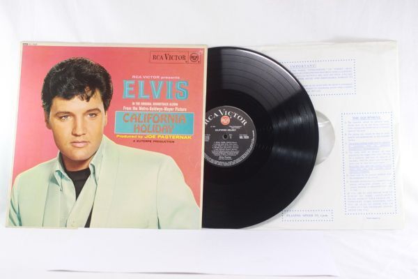 Elvis Presley CALIFORNIA HOLIDAY UKオリジナル(英 GB) LP RCA Victor 深溝 両面マト1 mono RD.7820 カリフォルニア ホリデー