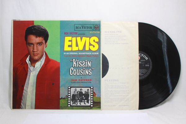 Elvis Presley Kissin' Cousins UKオリジナル(英 GB) LP RCA Victor 深溝 mono RD-7645