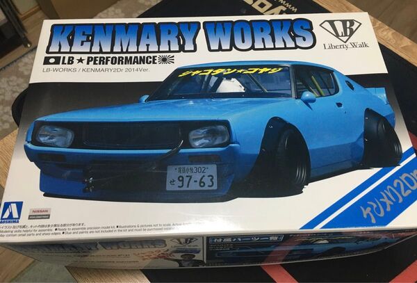 プラモデル 1/24 ケンメリ 2Dr LB-WORKS KENMERI2Dr 2014er.