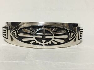  Indian jewelry bangle ho piHopi ho pi bangle silver breath over Ray ho pi over Ray sun face 