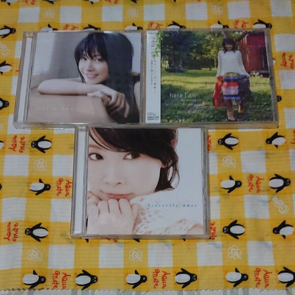 美郷あき / here I am / Feel it / Sincerely/CD アルバム サンプル品