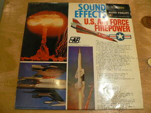 LP　サウンド・エフェクト　アメリカ空軍　　※　音楽レコードではありません