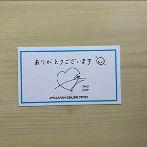 NiziU マコ サンキューカード JYP