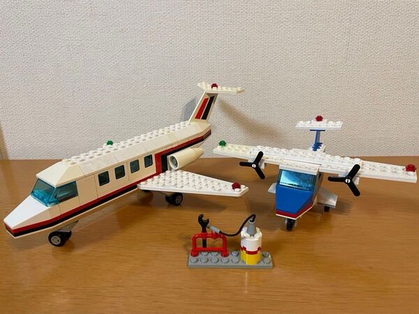 LEGO レゴ オールドレゴ 6368 6673 ジェット機 ソロトレーナー自家用機 当時物