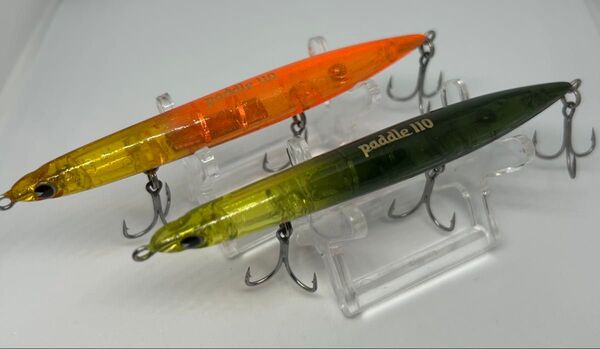 ima アイマ PADDLE110 パドル110 シンキングペンシル シンペン バチパターン ルアー 2個セット シーバス 美品