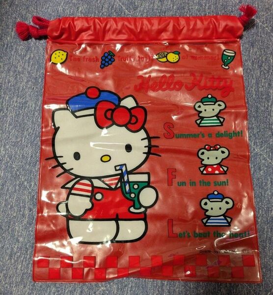 サンリオ ビニール 巾着